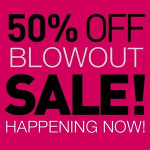 50% off marked items!